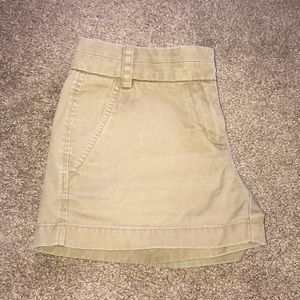 Classic khaki shorts. JCREW